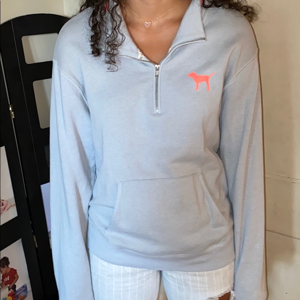 quarter zip sweatshirt